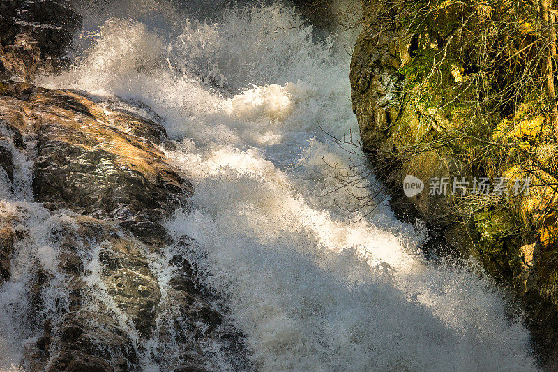 Simmenfaelle, osemmmental附近Lenk, Bernese Oberland